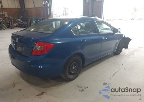 2012 Honda Civic Ex from USA, damaged, VIN 19XFB2F87CE319114